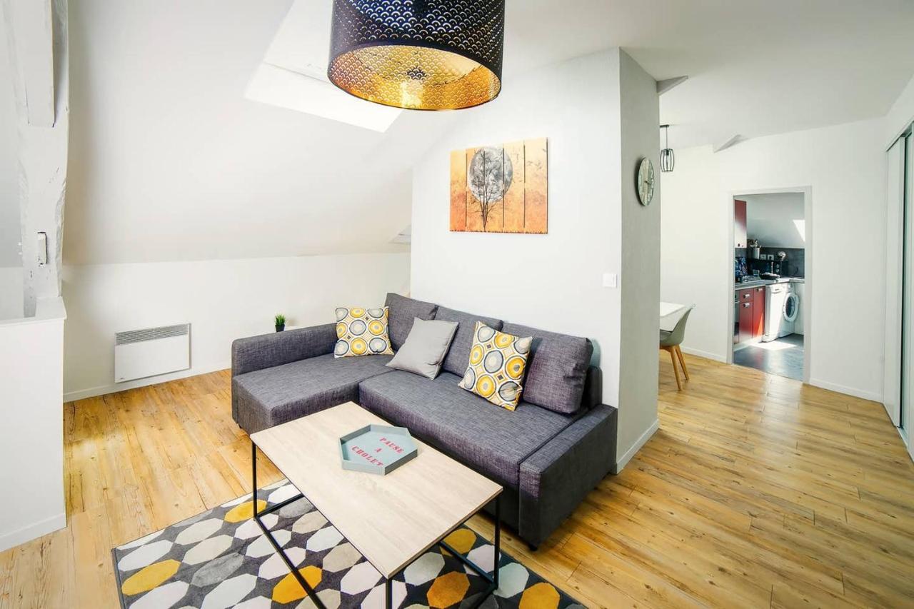 Апартаменты T3 Duplex Hypercentre Cholet Logement Entier 3 Lits Экстерьер фото